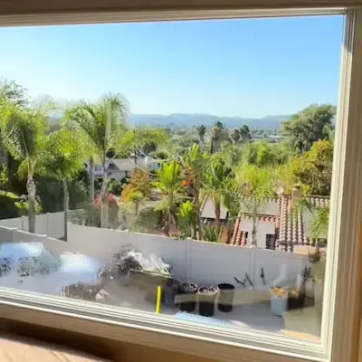 Clean window view