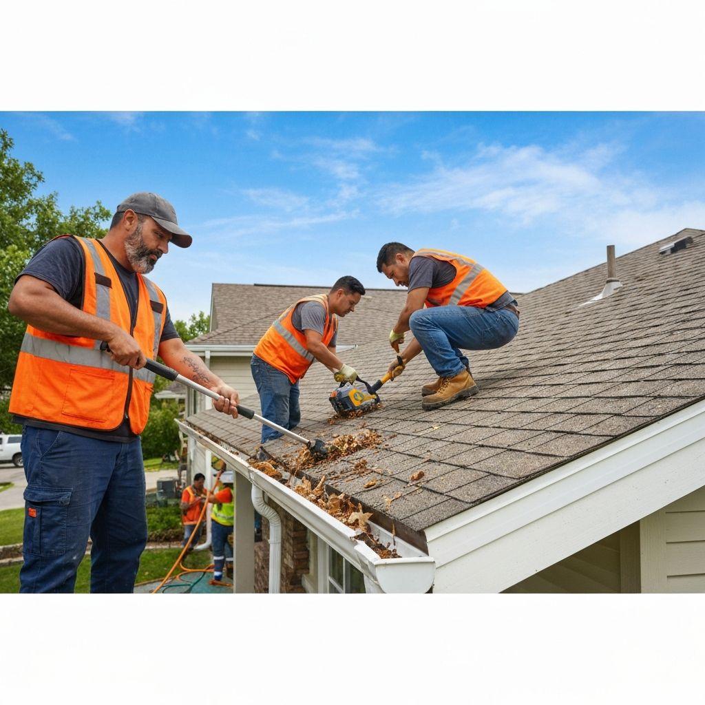 Professional gutter cleaning (desktop)